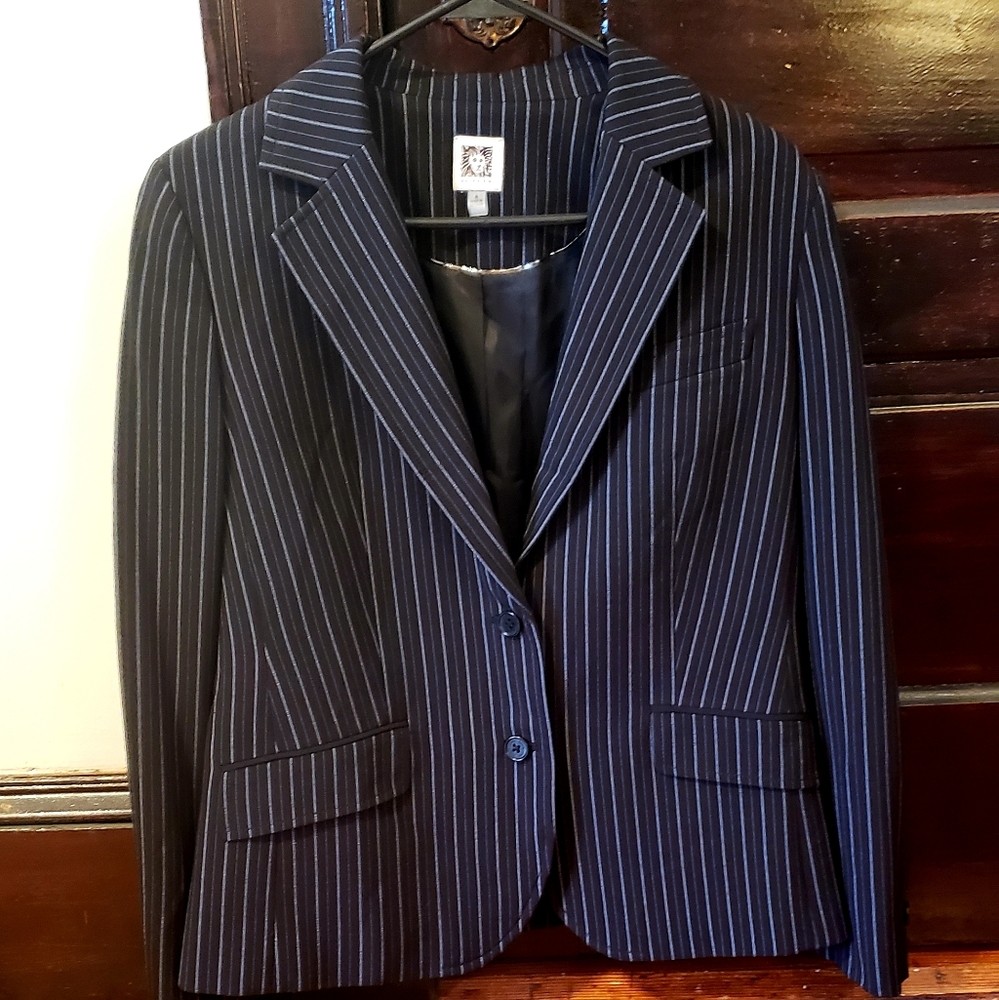 Anne Klein Striped Blazer